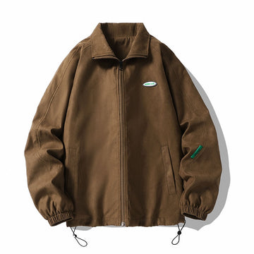 Wiaofellas Spring Oversize Bomber Jacket Men Vintage Baggy Coat Fashion Korean Streetwear Zip Up Outerwear Clothing Tops Male Plus Size